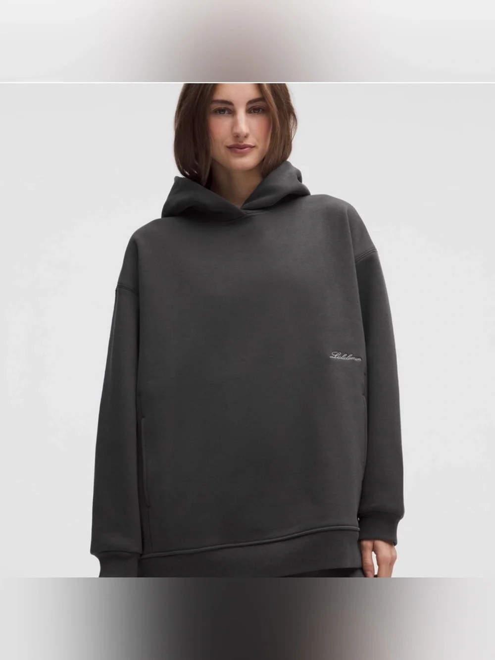Lululemon Women's Big Cozy Ultra-Oversized Hoodie Graphite Grey